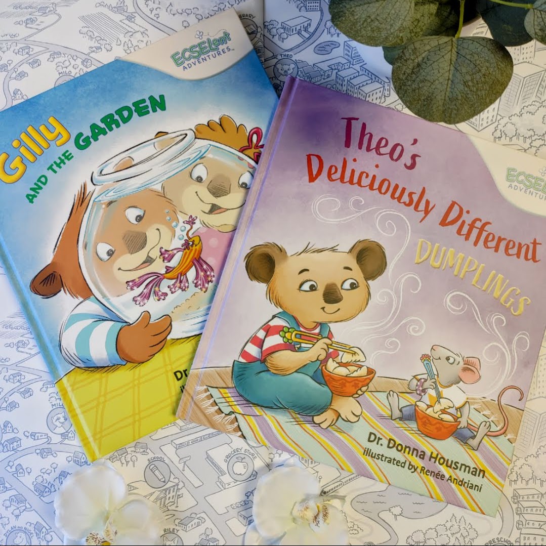 In honor of #NationalAnxietyAwarenessDay and #NationalStressAwarenessDay, we are featuring <a href="/Housman_Inst/">Housman Institute</a>'s two ECSELent Adventures books, GILLY AND THE GARDEN (available now) and THEO'S DELICIOUSLY DIFFERENT DUMPLINGS (On Sale: 11/29/22).

Learn more: housmaninstitute.com