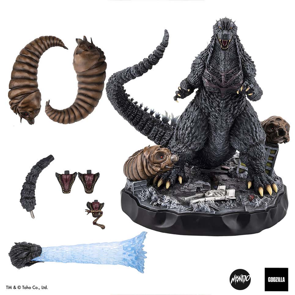 A new @MondoNews 16' tall GODZILLA: TOKYO SOS Premium Scale Statue -  Limited Edition will be available to pre-order tomorrow at 12PM CST for $585.