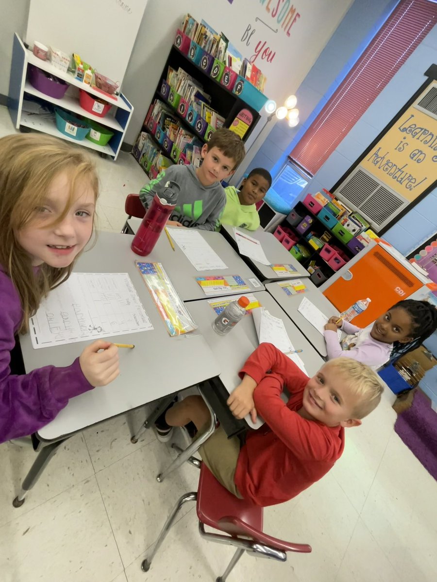 After making witches brew on Monday for a special Halloween snack, we had a great mini lesson using graphs and tally marks! Tomorrow it will be a writing center…stay tuned…#2ndgrade <a href="/GWTPrimary/">G.W. Trenholm</a>