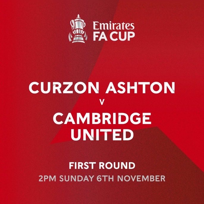 Tickets on sale at The Tameside stadium 6pm to 8pm, Saturday day time and up to 12.30 on Sunday ….FA cup football on your doorstep, we have the best pitch in the league and a team hungry to succeed ⚽️⚽️⚽️ £15 adults