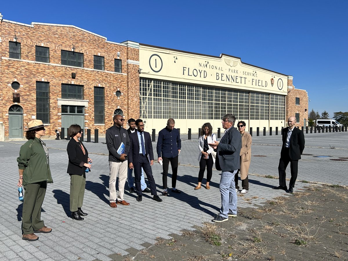 Jamaica Bay-Rockaway Parks Conservancy (JBRPC) (@jbrpc) on Twitter photo Thank you <a href="/ReynosoBrooklyn/">Antonio Reynoso</a> and <a href="/QnsBPRichards/">Queens Borough President Donovan Richards</a> for joining us today on a tour of Floyd Bennett Field. We are grateful for your time and look forward to working with you both in partnership! Thank you <a href="/ReynosoBrooklyn/">Antonio Reynoso</a> and <a href="/QnsBPRichards/">Queens Borough President Donovan Richards</a> for joining us today on a tour of Floyd Bennett Field. We are grateful for your time and look forward to working with you both in partnership!