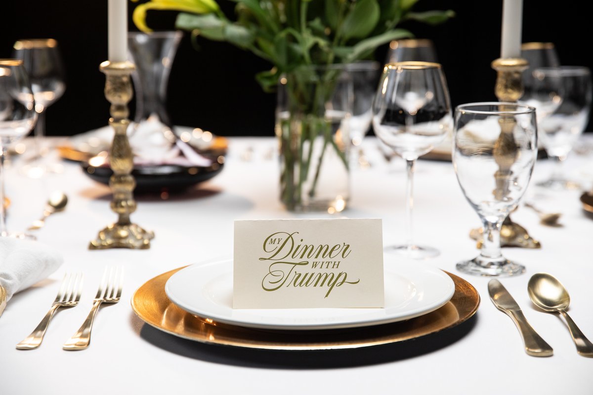 You're invited to a dinner with the 45th President and the key players of his administration. My Dinner With Trump premieres tomorrow at 6pm CT. Join DailyWire+ to RSVP.