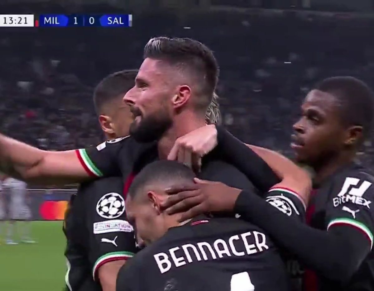 ElenalaMD7's tweet photo. Dritti agli ottavi finalmente 💪🏻💪🏻🔴⚫🌪️🔥 #SempreMilan #ChampionsLeague #MilanSalzburg https://t.co/70Hg8ab32W