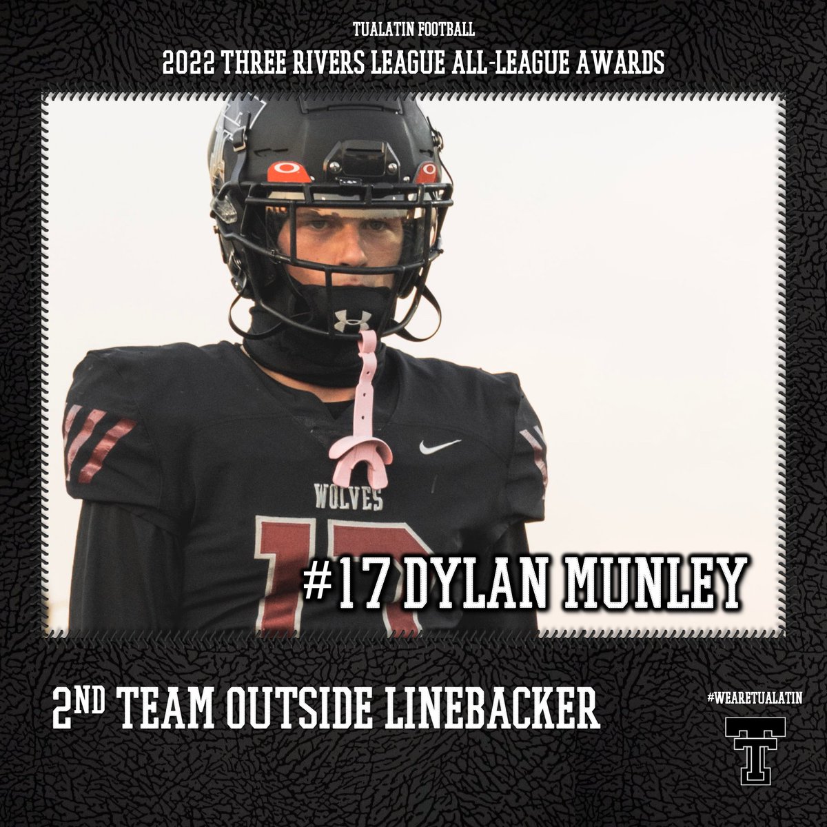 🏆 2022 TRL All-League Awards 🏆

Dylan Munley (<a href="/DylanMunley/">Dylan Munley</a>)

▪️ 2nd Team Outside Linebacker

#WeAreTualatin