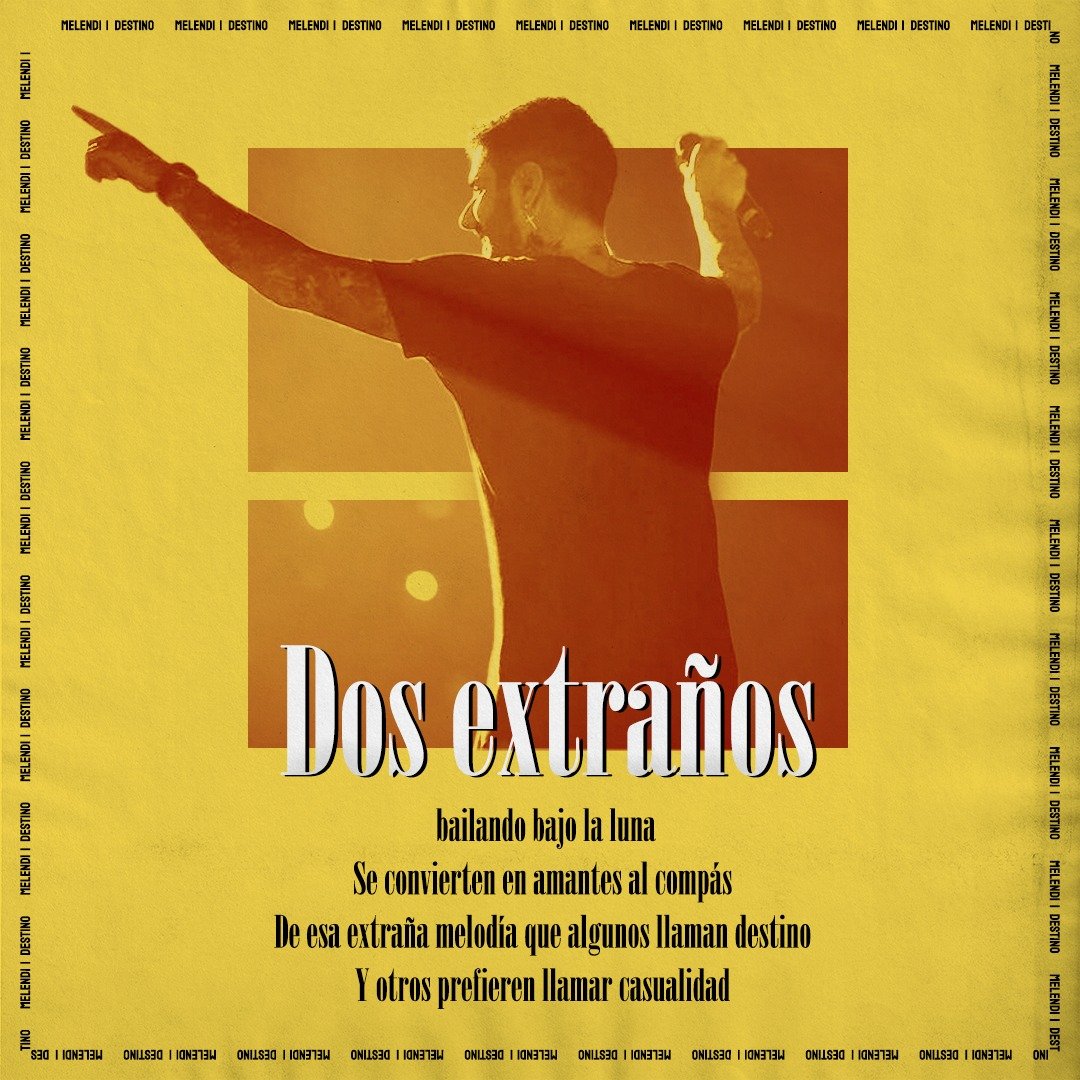 🎶¿Destino o casualidad? sigue la canción en los comentarios🎶

Melendi en #Puebla con su gira #LikesyCicactrices 👍💔
🎟BOLETOS en blackticket.com.mx y taquillas del auditorio
🗓03 de diciembre| ⏰8:29 pm | 📍<a href="/AuditorioMetPue/">Auditorio Metropolitano</a>