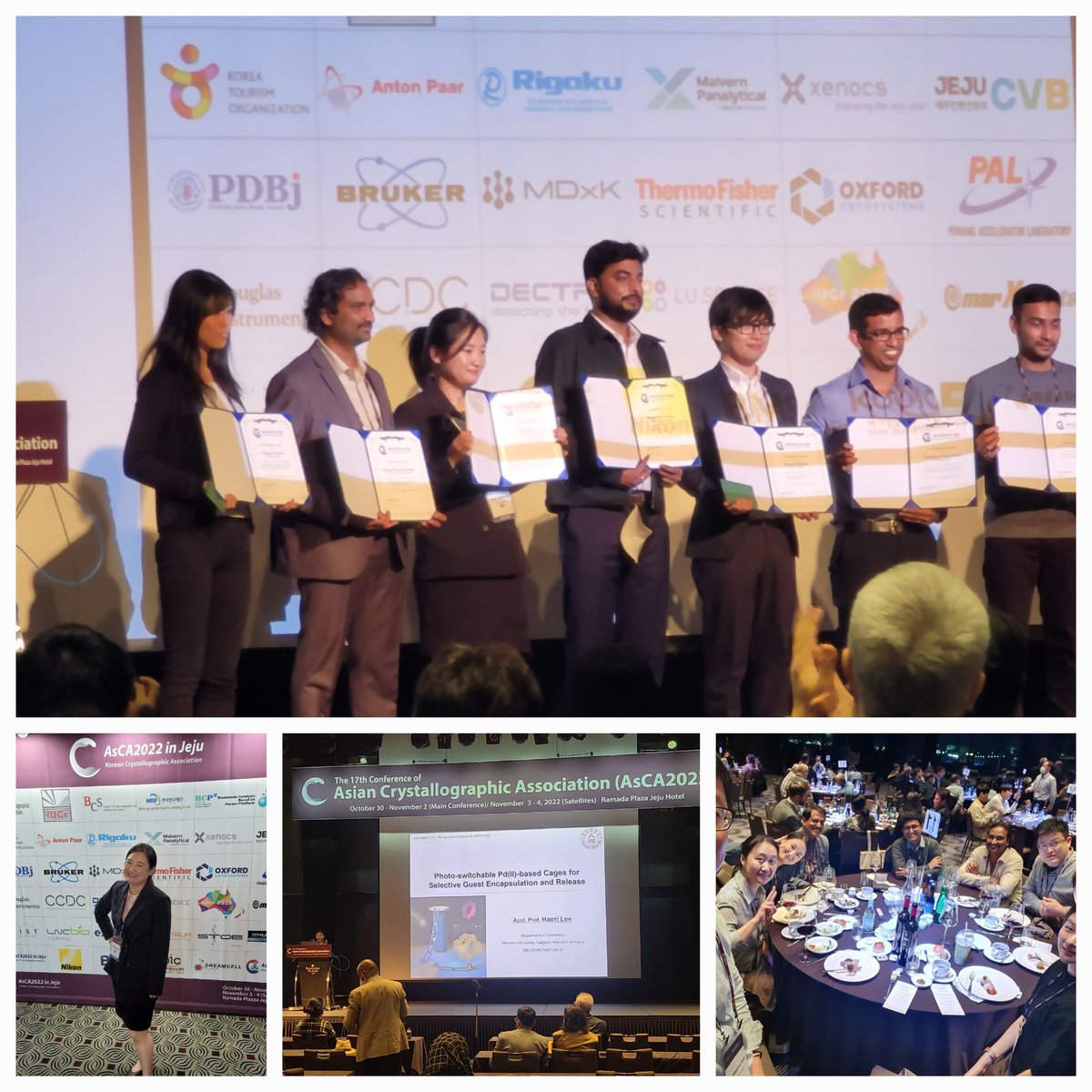 Amazing experience in Jeju! 
Congrasts to all, Rising star award #AsCA2022