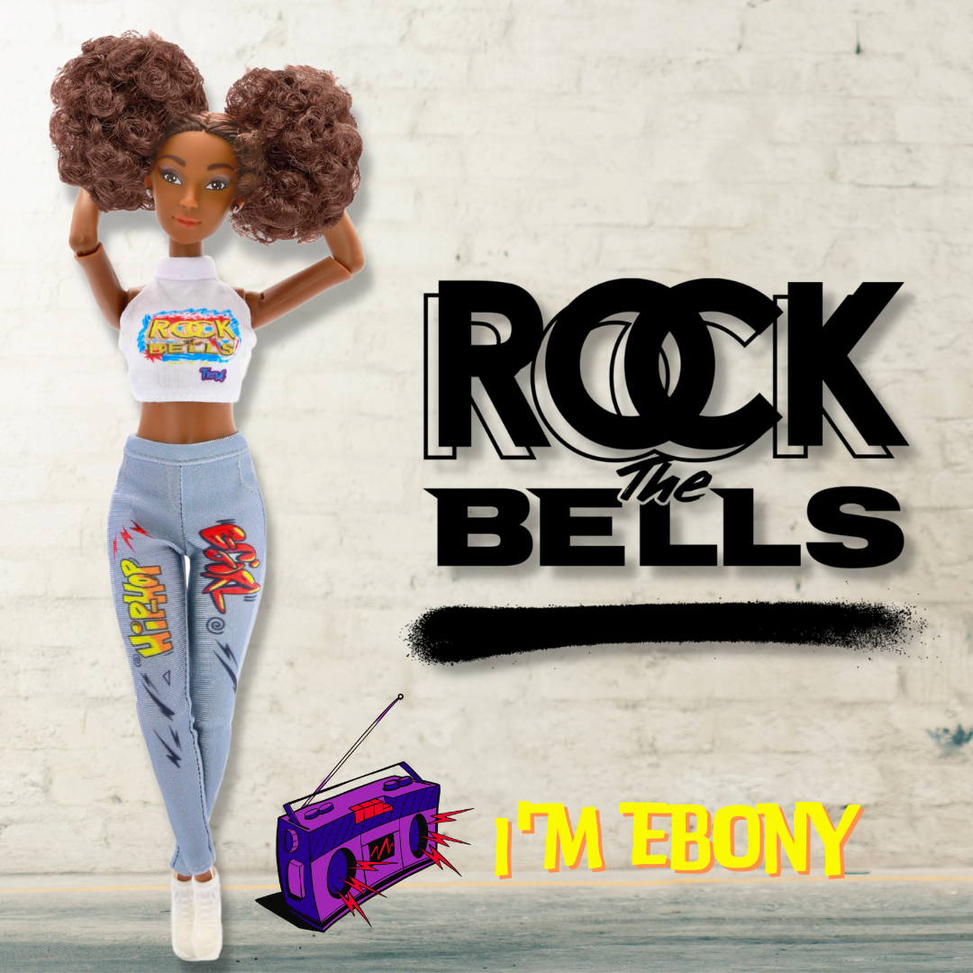 ROCK THE BELLS X THE FRESH DOLLS 🔥 💕Meet Ebony, now with her freshest style yet 💕 💕 Ebony is part of the collaboration we did with @rockthebells and represents the beauty of style and culture💕 How do you rate Ebony? Tell us in the comments 👇🏽👇🏽 . . .