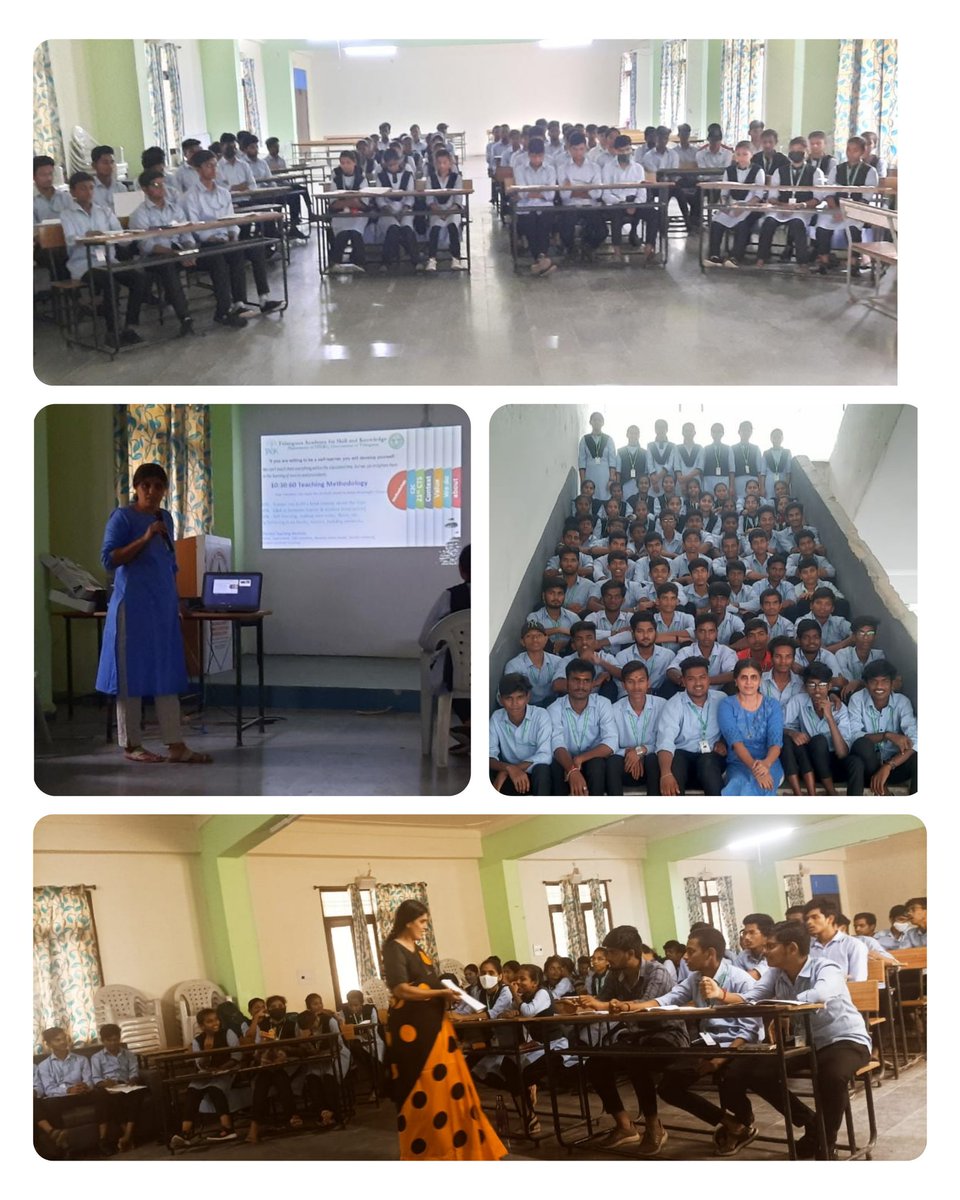 SravanilT's tweet photo. Telangana Academy for Skill and Knowledge (TASK) @taskts Training on 21st Century Transferable Skills for 1st year Diploma Students at Brilliant Grammar School Educational Society's Group of Institutions, RR Dist.
#telanganaacademyforskillandknowledge #taskts #21stcenturyskills https://t.co/2EM4s34cGa