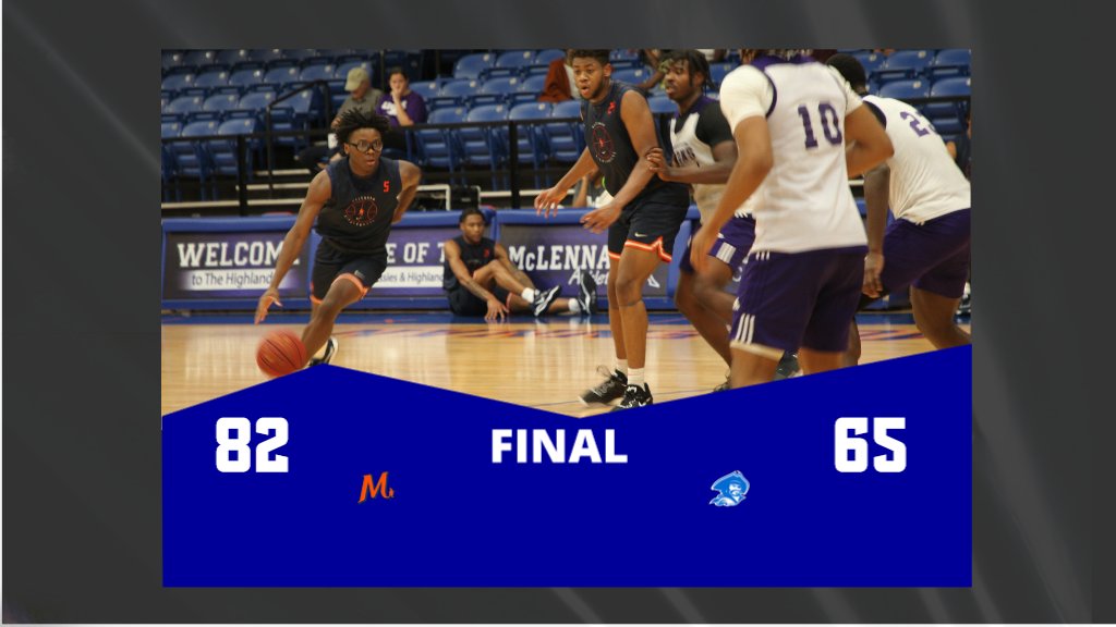 HIGHLANDERS WIN!!!! McLennan opens the season with an 82-65 win over the Blinn Buccaneers! #GoLanders #ContinuingTheLegacy