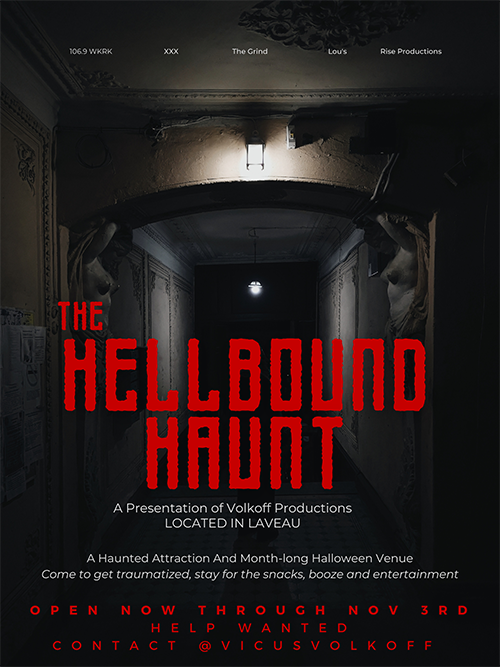 LAST NIGHTS For The Hellbound Haunt
CLOSING TOMORROW 3AM
((I will be taking down the haunt as of midnight EST but I'll start with midway, non attraction parts and will leave the rest up for all of tomorrow for anyone who still wants to see the haunt."