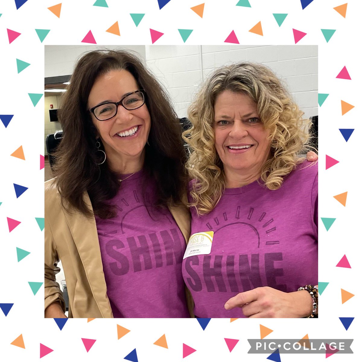 The very first person I saw this morning always shines so bright for us all! 💕💕