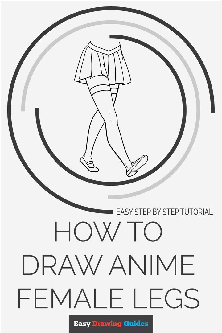 How to draw legs Use circles  Credit krikriume on  Instagram