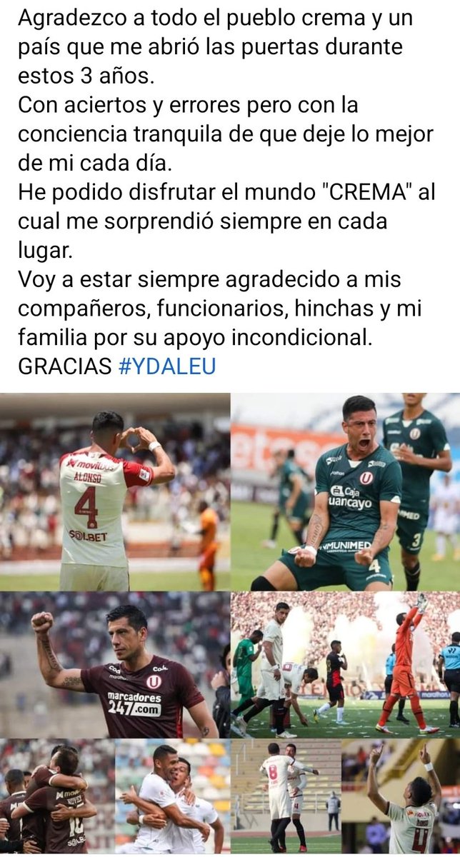 ¡GRACIAS! #YDaleU