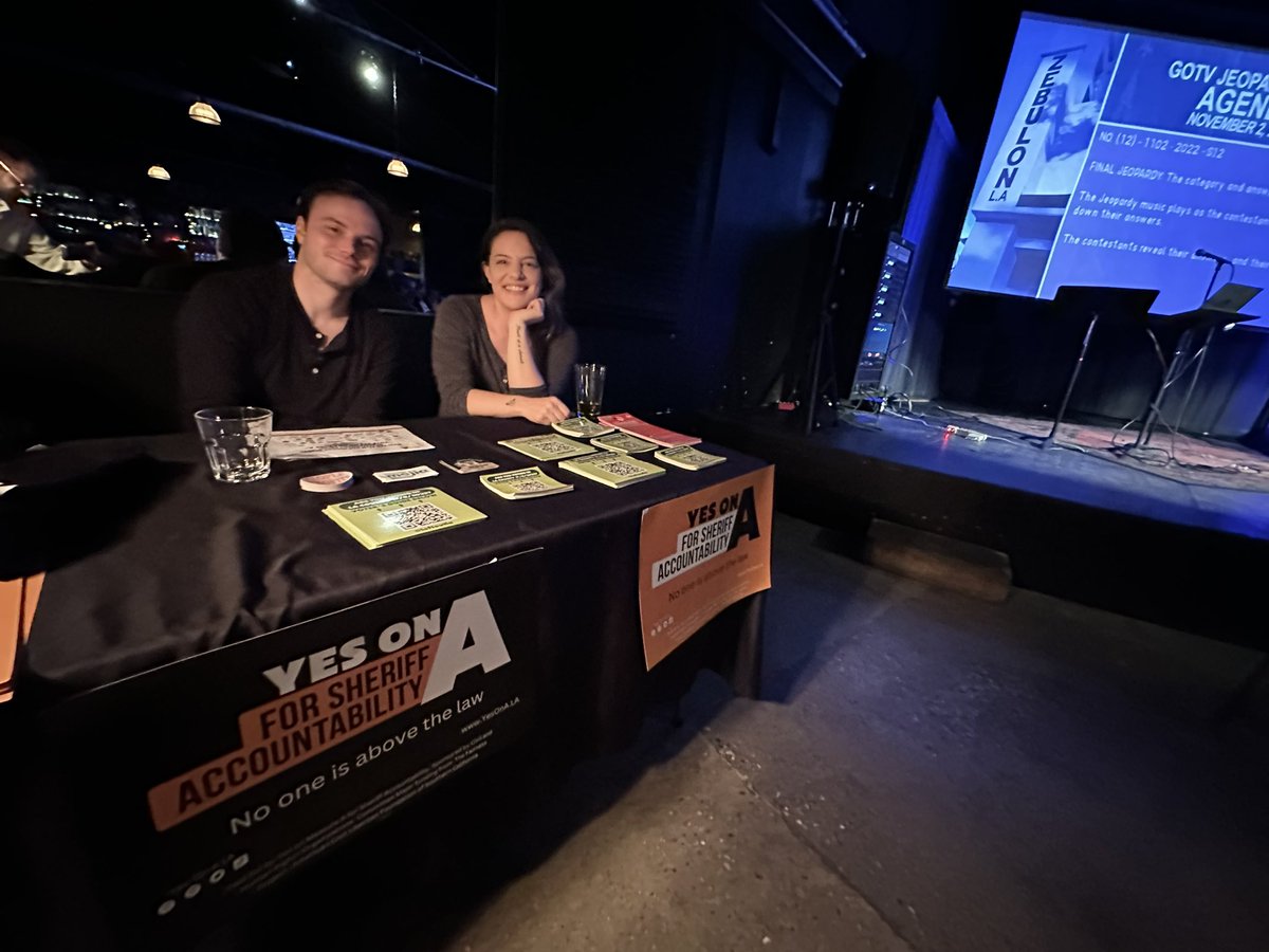 Come say hi to us and <a href="/YesOnALA/">Yes on Measure A</a> we have voter guides, stickers, good vibes etc etc 💥