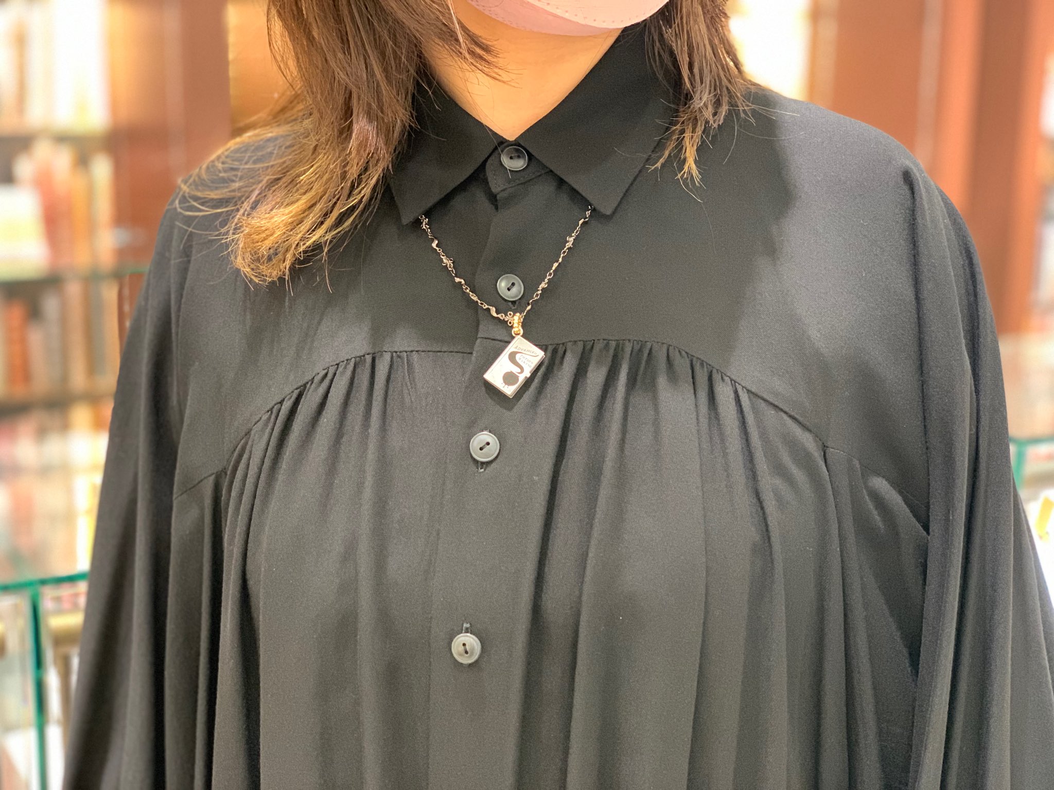 ネイビーシー ☆新品 大島紬9マルキオーダースーツ ゆったりサイズ