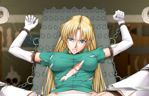 チョコチョコアップする #ワーズワース の #シャロン の作業中の依頼CGその22
今回は服と拘束具が塗り終わった物ですね～。
前にも書いてますが腕と脚はアーマーの都合で拘束具をそれぞれ用に描いて切り替えてます。
拘束具自体が無駄に差分なんですよね…😓 