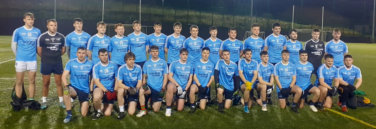 Fermanagh GAA Coaching & Games (@fermanaghgames) on Twitter photo 2022 Electric Ireland HE GAA Senior Football League Div 3 Result.
<a href="/swccollege/">South West College</a> 1:17 UU Magee College Derry 1:07. <a href="/ElectricIreland/">Electric Ireland</a> <a href="/FermanaghGAA/">Fermanagh GAA</a> <a href="/ClubEirne/">Club Eirne</a> <a href="/ClubEirneUSA/">ClubรirneUSA</a>. Well done to the lads tonight a great start to the year. Next up UU Coleraine Wednesday 9th at 7pm Bawnacre. 2022 Electric Ireland HE GAA Senior Football League Div 3 Result.
<a href="/swccollege/">South West College</a> 1:17 UU Magee College Derry 1:07. <a href="/ElectricIreland/">Electric Ireland</a> <a href="/FermanaghGAA/">Fermanagh GAA</a> <a href="/ClubEirne/">Club Eirne</a> <a href="/ClubEirneUSA/">ClubรirneUSA</a>. Well done to the lads tonight a great start to the year. Next up UU Coleraine Wednesday 9th at 7pm Bawnacre.