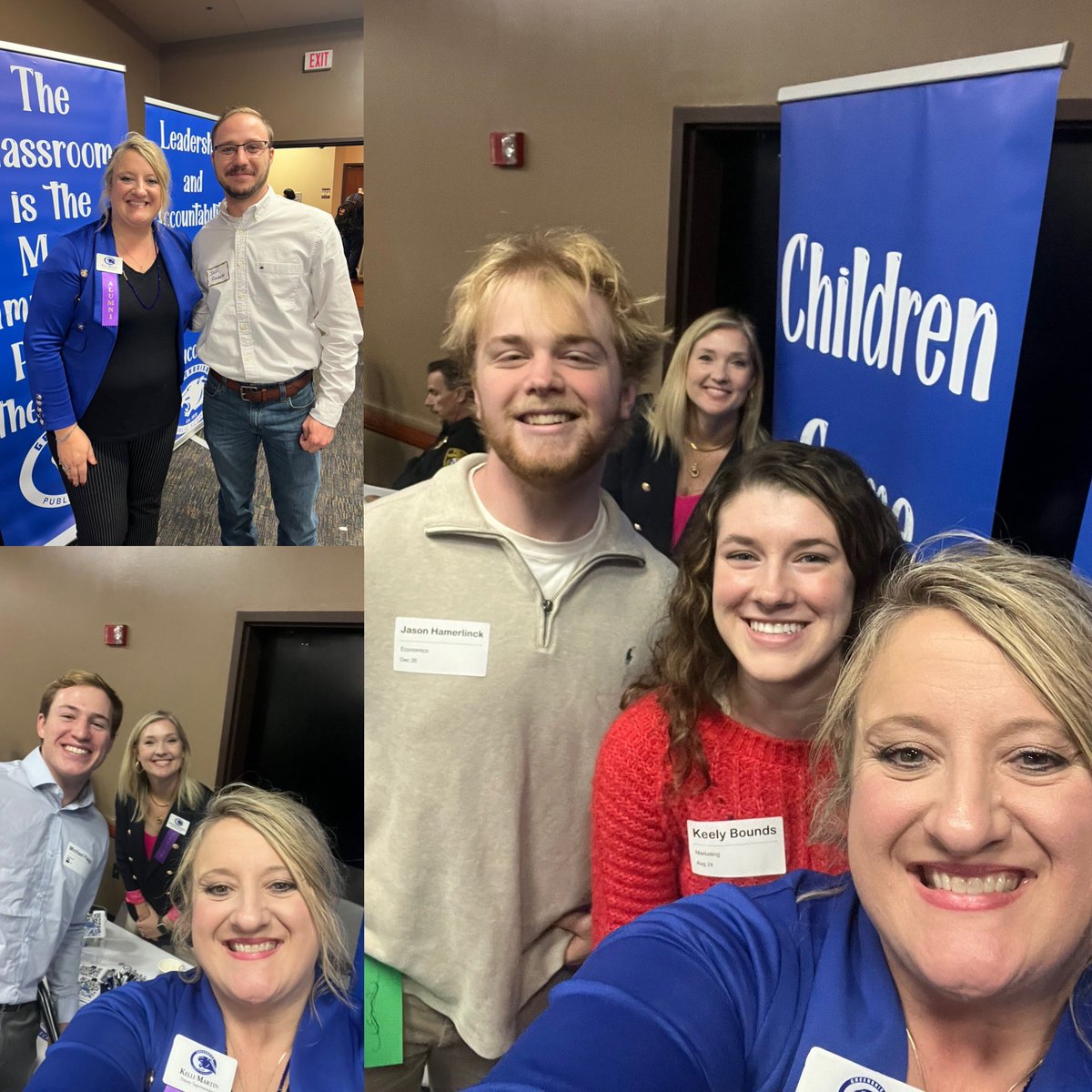 kelli_Know2Lead's tweet photo. Such a joy to visit with previous students &amp; Greenbrier alumni at @ucabears Career Fair today! #GreenbrierProud https://t.co/yMWQMh1Al3