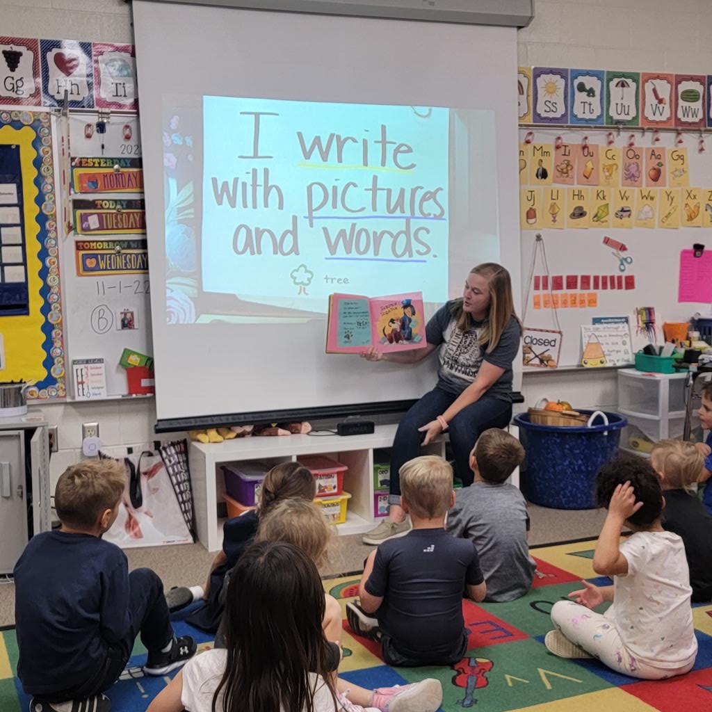 hope_mccracken's tweet photo. Pirtle Panthers can write with pictures and words! Building curiosity in writing each and every day. Way to go writers! #patternsofwonder #BISDwrites @BeltonISD @PirtleBISD @pcarrasquillo15 https://t.co/pCivuwBkIv