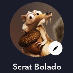 ScratBolado's tweet photo. Com Disney+ de novo, e é claro, FINALMENTE COM O DEUS NO PERFIL

(Meu nome no app era meu nome real mesmo, mas po, se vou colocar o Scrat como avatar tenho que me chamar Scrat Bolado kkkk) https://t.co/VQ9YuXIGze