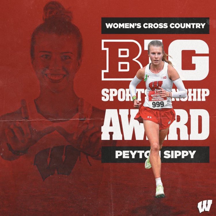 BadgerTrackXC's tweet photo. Lets give it up to our Big Ten Sportsmanship winners Peyton and Derick  👏👏 https://t.co/GeIU4KTVSY