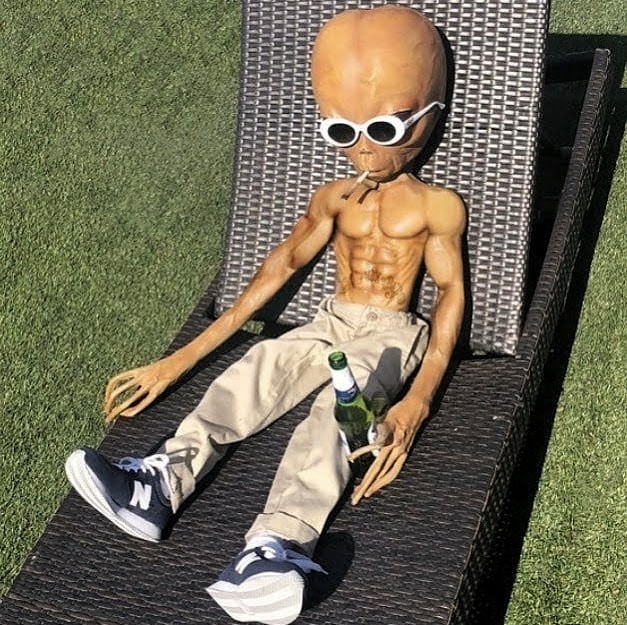 rayavatara's tweet photo. Tranquilo baby 👽💨 #CannabisCommunity https://t.co/9Nyq8rRAP3