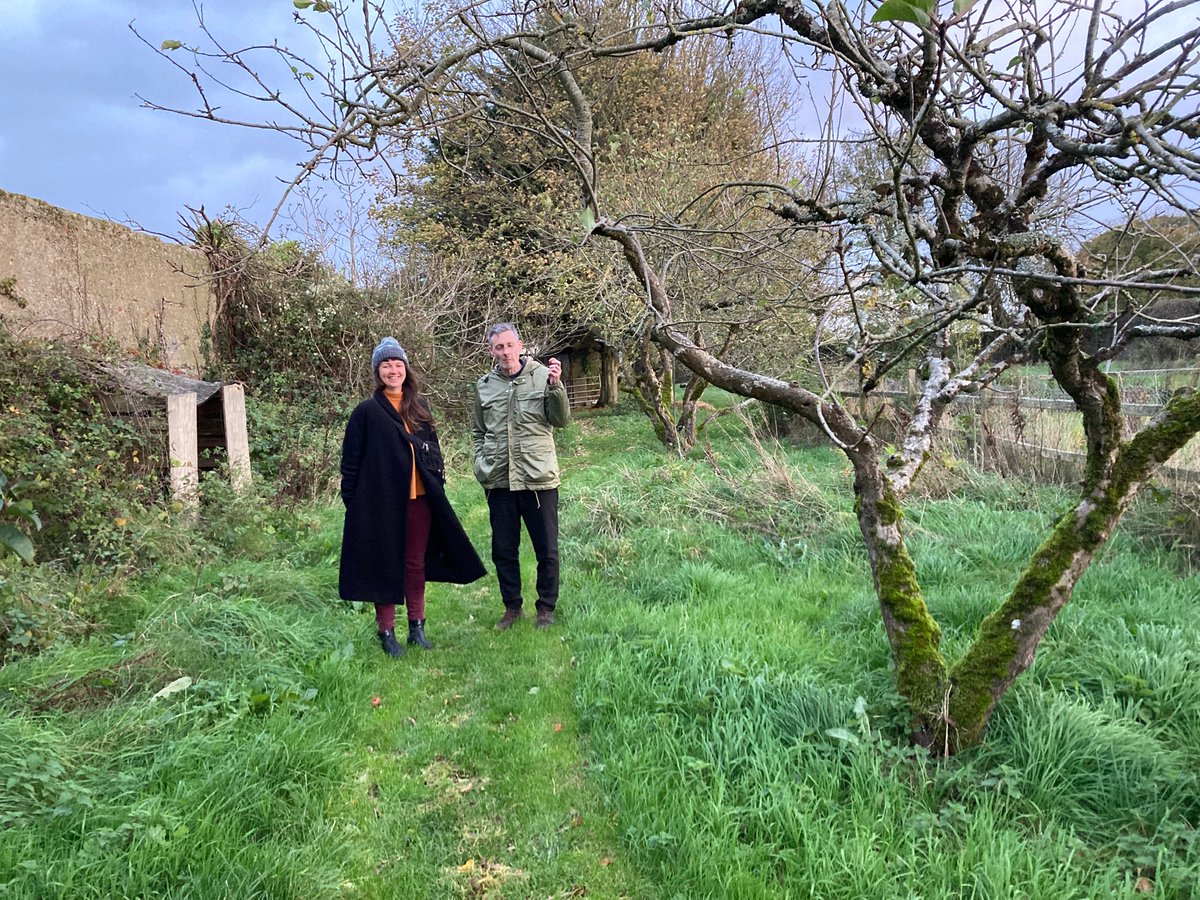Winter arrived today, but great to brave the cold winds and show Tom O’Donnell of @soa_irl around Callan to share future inclusive neighbourhood plans. #CommunityLedHousing is a long haul and we’re thankful to have the steady support and policy direction from SOA.

#NimbleSpaces