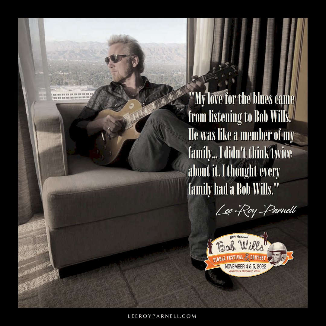 I could write a book about #BobWills and the impact he's made in my life—as a man and as a musical hero...he'll always be a hero to me. Hope to see everybody in Greenville Nov. 4 &amp; 5 at <a href="/ShowtimeGMA/">Municipal Auditorium</a> celebrating Bob Wills and the Texas Playboys—rosin up your bows, y'all! -LRP