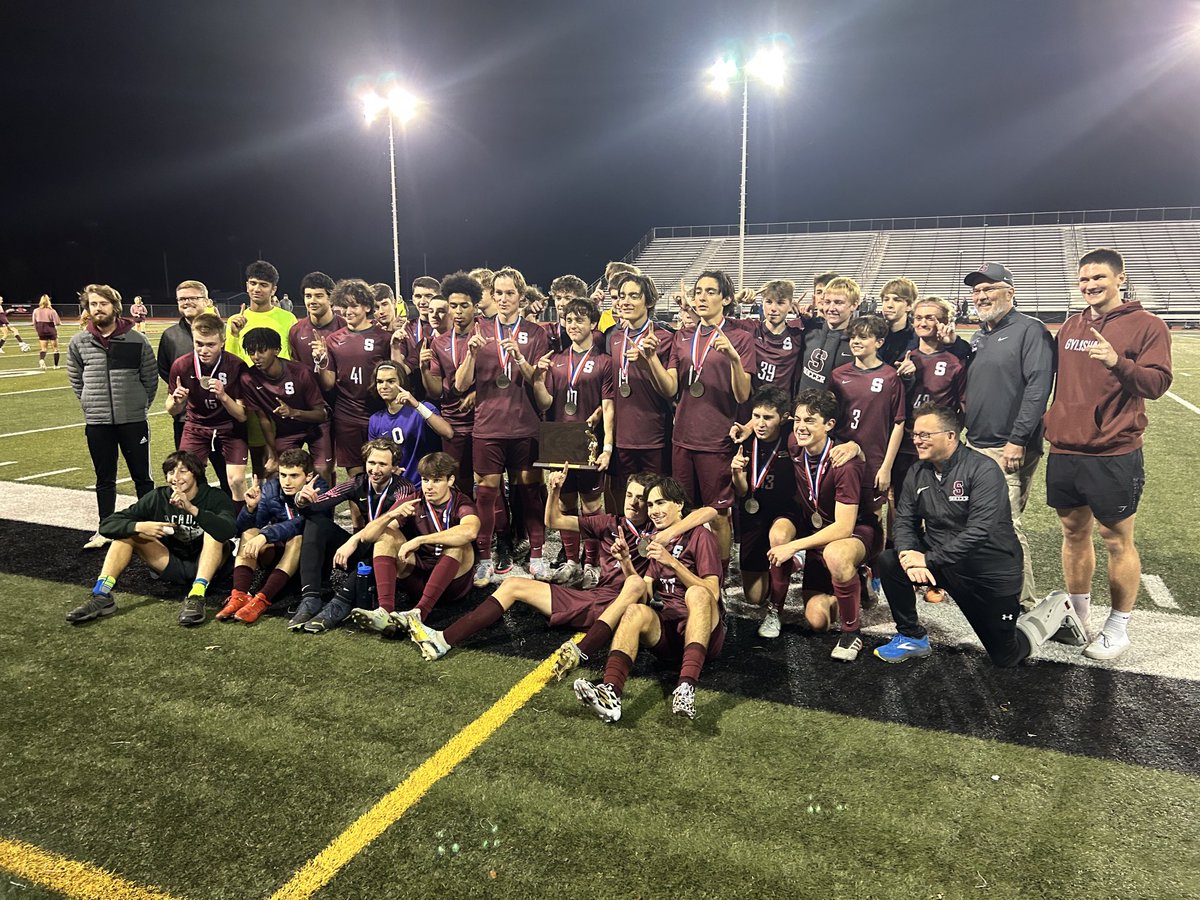 scasdathletics's tweet photo. STATE COLLEGE D6 AAAA CHAMPIONS.  Congratulations and great game Altoona. ⚽️🏆 https://t.co/AHePQfoZwQ
