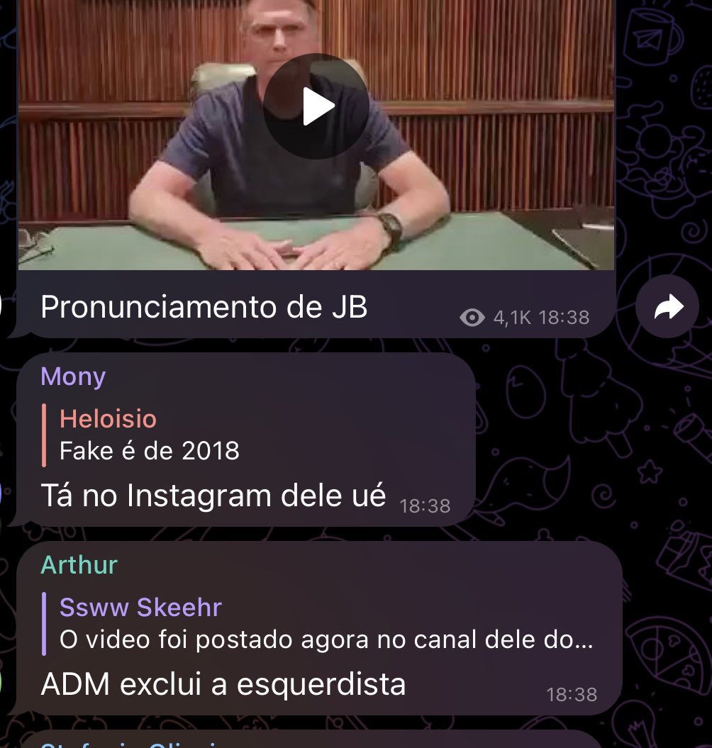 Os gados tão simplesmente JURANDO que o vídeo é de 2018! HAHAHAHAHHAHA NÃO DÁ, GENTE