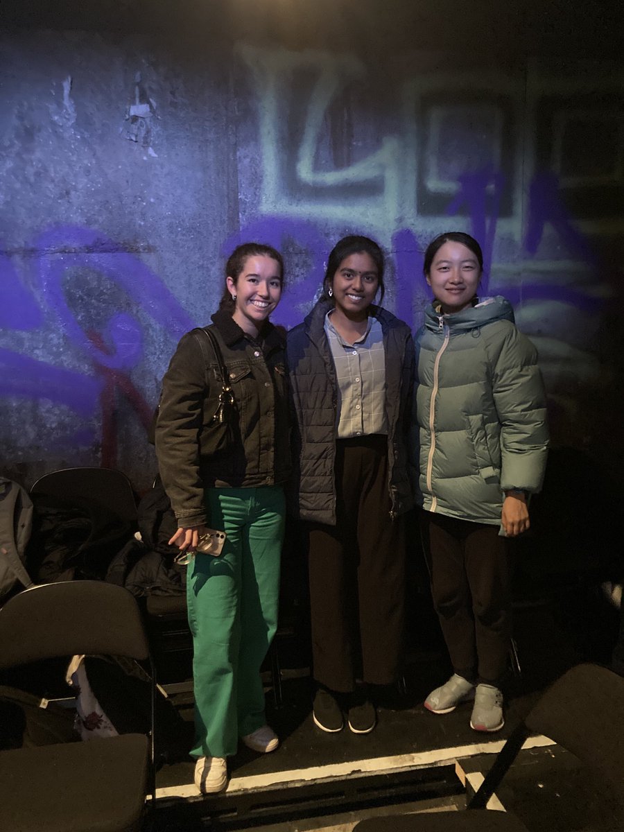 Interesting thread of hope in #kinghamlin ⁦<a href="/ParkTheatre/">Park Theatre</a>⁩ ‘a seed can grow in dirty soil’. Amazing set. ⁦@UCLbasc⁩ students enjoyed this thought provoking show