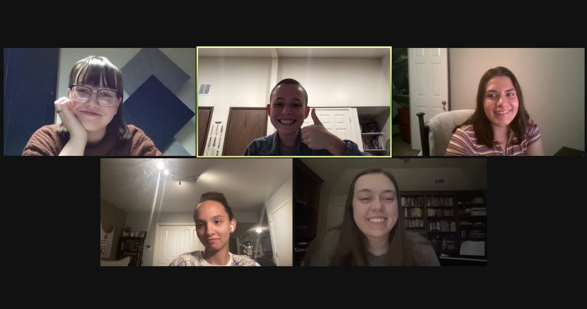 It was great to see these lovely faces tonight, as we spent some time chatting about ways @TheStandard_MSU can grow and expand this school year. Excited to be working with @lillian_durr, @kisstein, @sarah_k_teague and @Cortlynn_Stark again :)