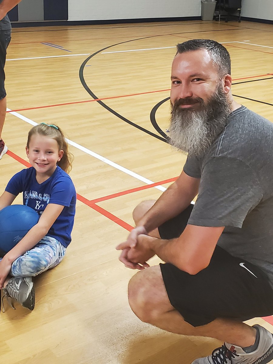 Nothing better than kids playing with their dad! Join our 4th Grade Father Figures tonight until 7:30! #OPSforTheirFuture #DadsAreCool