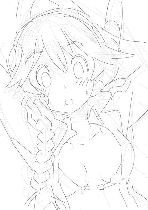 朝落書き2 