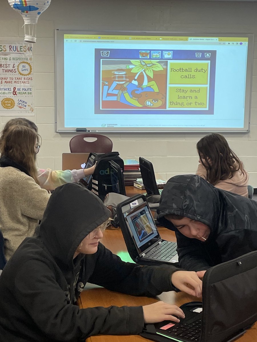 Celebrating Media Literacy at DigitalCompass.org. ⁦<a href="/WCPS_LMS/">WCPS_LMS</a>⁩ ⁦<a href="/HancockMSHS/">Hancock MiddleSrHigh</a>⁩