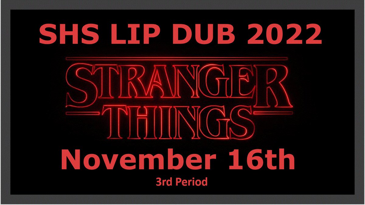 cpsbtv's tweet photo. Coming soon! 
TV Production students will be filming the annual  SHS lip dub in two weeks. Students and staff, check your emails for details and what to wear. https://t.co/qbLMFXe3yE