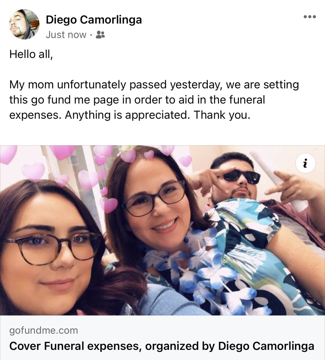 DCTheProphecy's tweet photo. I feel like I’m closest with my twitter fam so I thought I’d reach out. If anyone would like to help out my family during this time I would be forever grateful. Thank you everyone❤️

https://t.co/RZ5bwqD8VH https://t.co/2UmPsgEY9w
