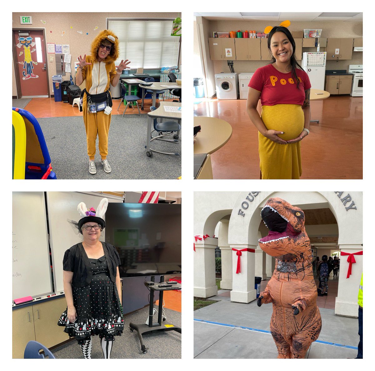 FoussatSchool's tweet photo. @FoussatSchool Staff Halloween fun! @OsideUSD https://t.co/aqmtxLKKf1