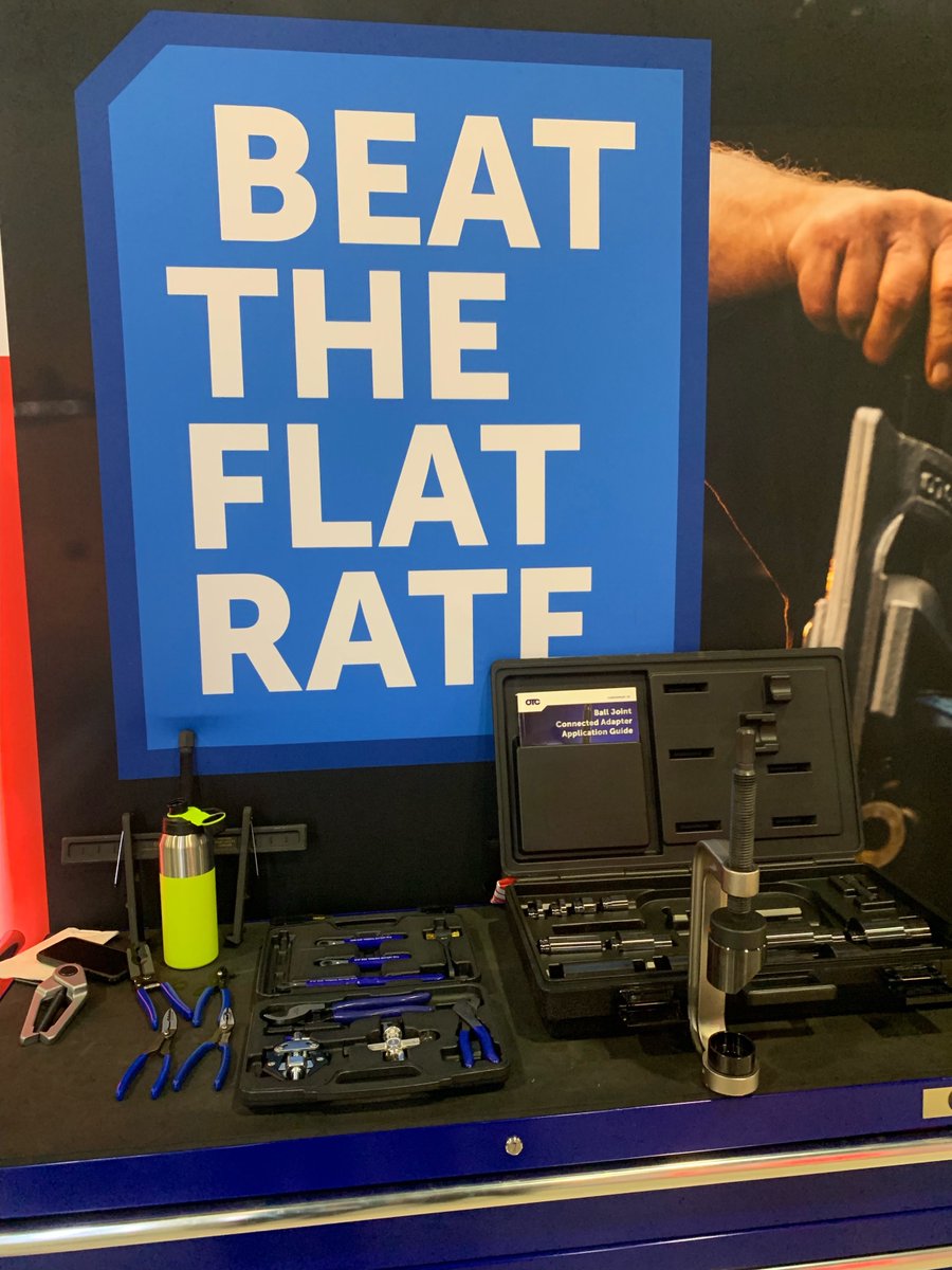Day 2 was a success ✅ at #AAPEX2022. Find us at booth #A4409 to see our new tools and equipment that will help you beat the flat rate.