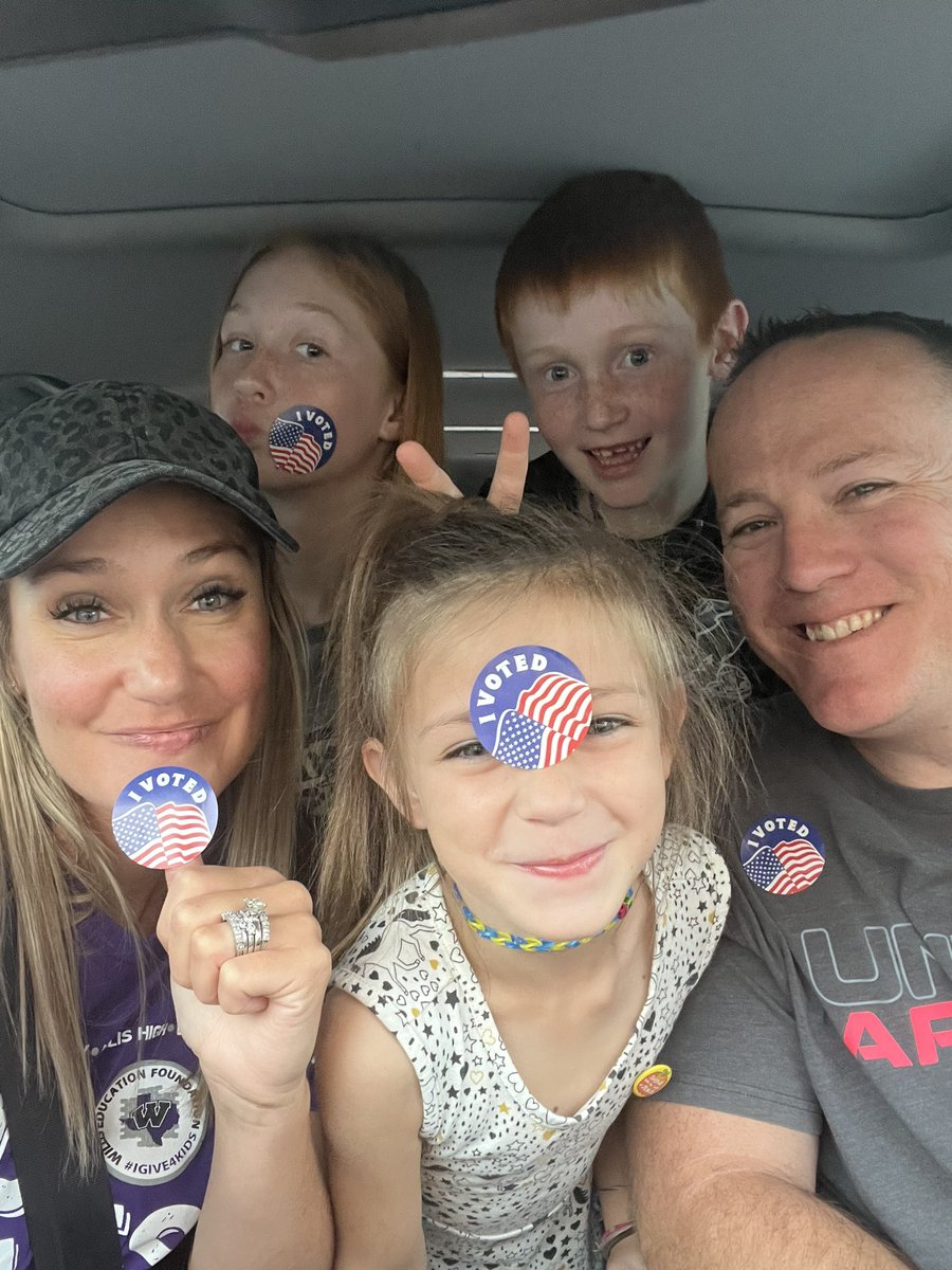 We voted!