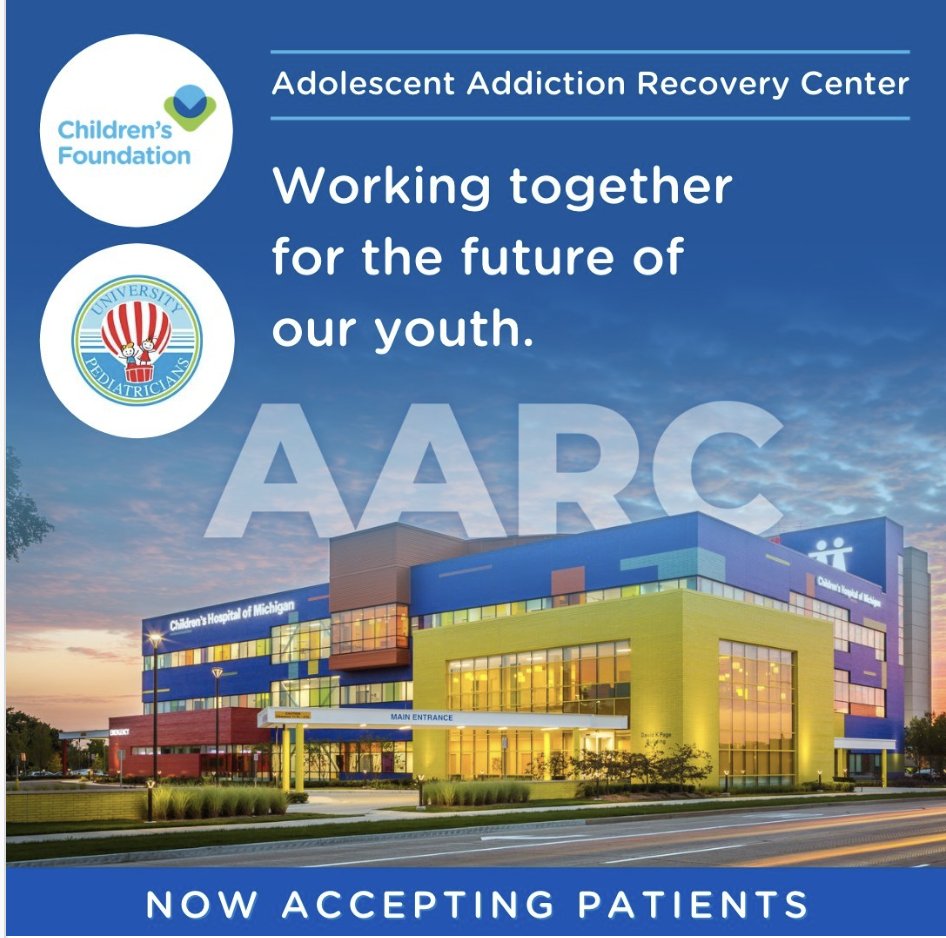 The Adolescent Addiction Recovery Center (AARC), at CHM Troy is a new, comprehensive, outpatient-based addiction clinic for adolescents struggling with significant substance use and mental health challenges.  Lead donors include the Georgie Ginopolis Endowed Fund. 
248-377-8717