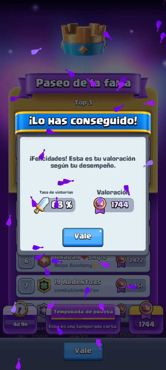 Era pra ser 78% mas perdi muito 🥲