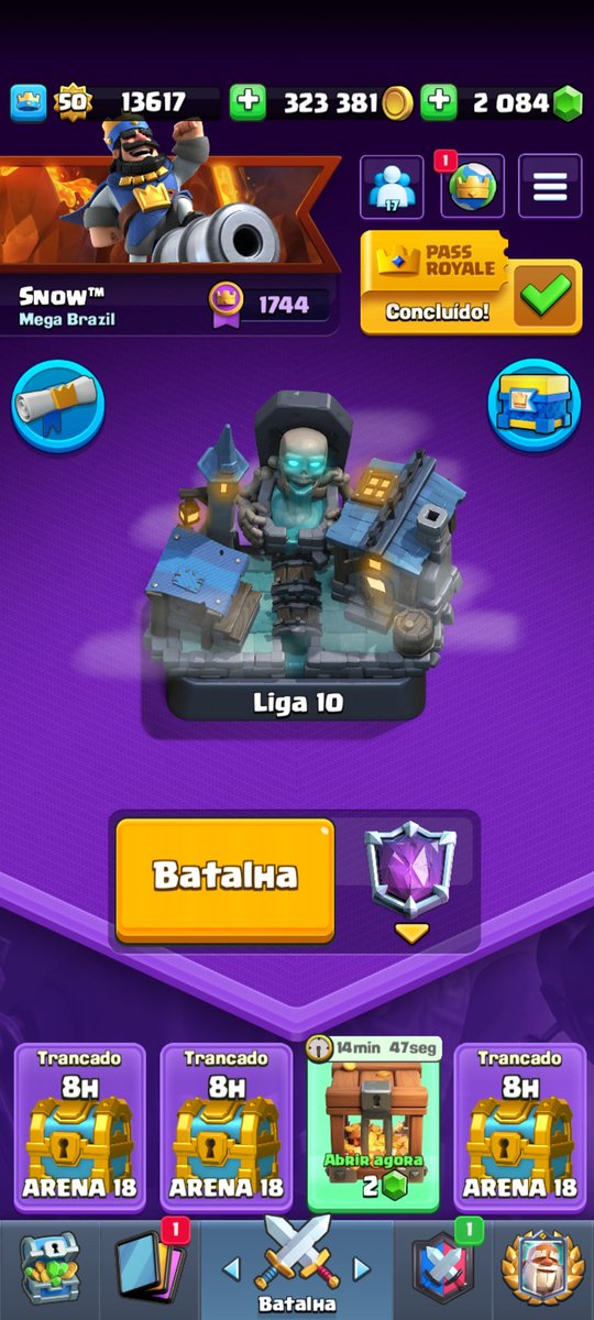 Maior Campeão 🔥
Vou tentar top Global ainda!!