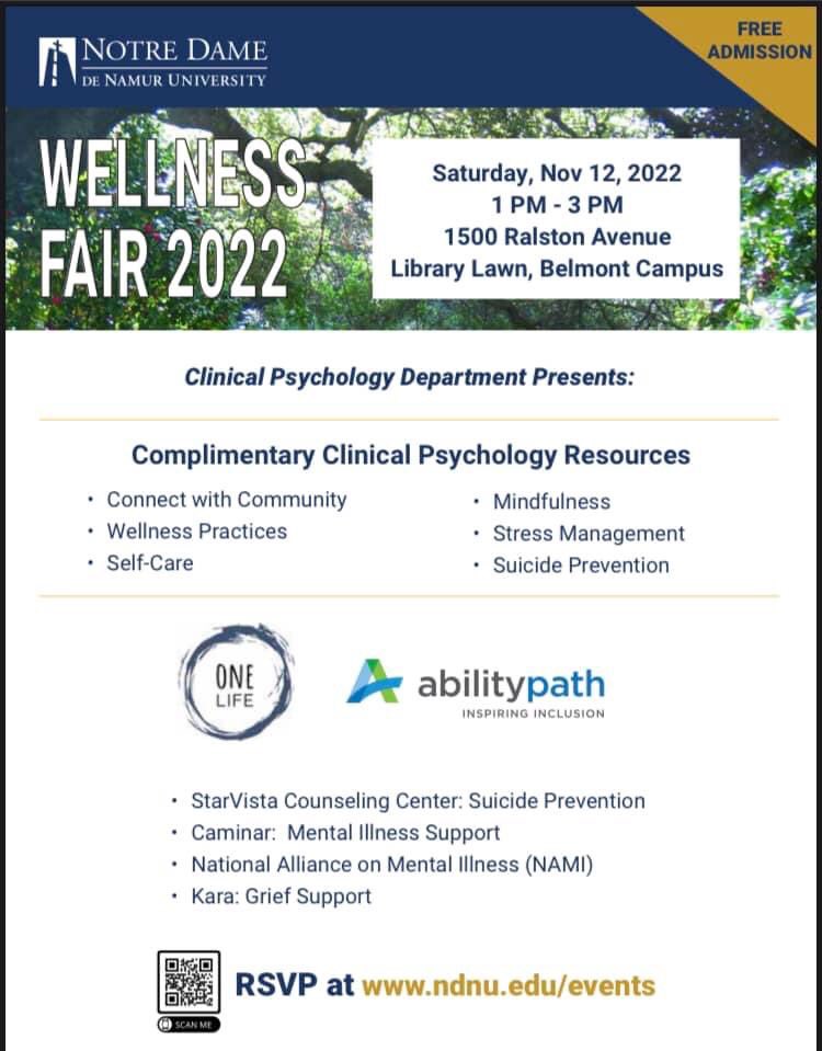 NAMI will be there!  Stop by and say hello.

RSVP ndnu.edu/events/