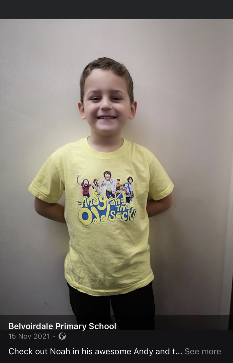 Lucy_mcquire's tweet photo. @andyoddsock Noah told @BelvoirdalePri all about Andy and the odd socks last year, the school is fantastic and a visit would be amazing! https://t.co/IfmFcrRDBJ