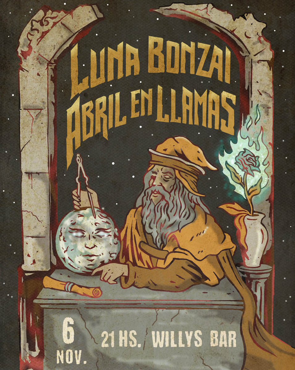 El domingo fundimos el Willys con <a href="/LunaBonzai/">Luna Bonzai</a> 🔥 Entradas aquí eventbrite.com/e/611-luna-bon…