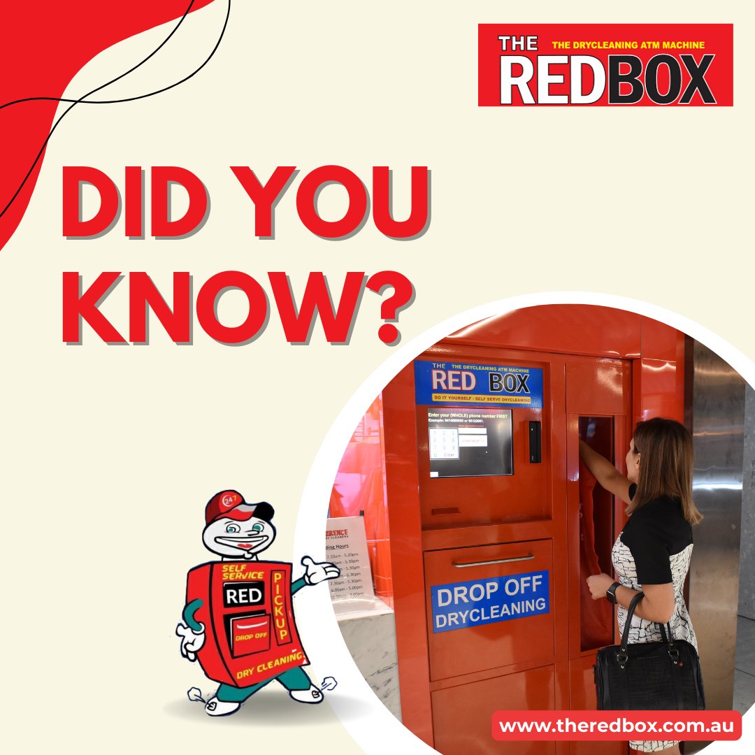 TheRedBox8's tweet image. Did you know that the Red Box provides excellent and fantastic exposure? Because red dominates the color spectrum and stands out owing to its placement immediately in front of people&apos;s eyes, the Red Box was given this name and hue.

#drycleaning #drycleaners #theredbox