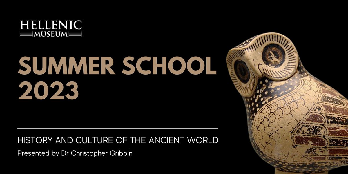 HTAV (@htaved) on Twitter photo Hellenic Museum Summer School Jan 2023 exploring different aspects of Greek & Roman history & society. Courses in person Melbourne's <a href="/Hellenic_Museum/">Hellenic Museum Melbourne</a> or online. Presented by Dr Christopher Gribbin (<a href="/ClassicsMelb/">Christopher Gribbin</a>) Details hmss2023.eventbrite.com.au or contact classicsmelb@gmail.com Hellenic Museum Summer School Jan 2023 exploring different aspects of Greek & Roman history & society. Courses in person Melbourne's <a href="/Hellenic_Museum/">Hellenic Museum Melbourne</a> or online. Presented by Dr Christopher Gribbin (<a href="/ClassicsMelb/">Christopher Gribbin</a>) Details hmss2023.eventbrite.com.au or contact classicsmelb@gmail.com