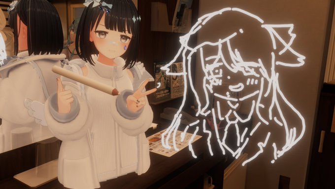 あいむさんが描いてくれた～!!かわいい!! 