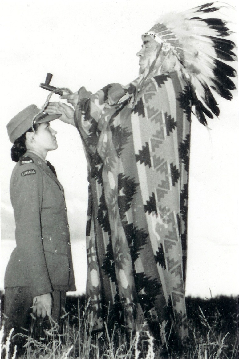 native_explore's tweet image. Mary Greyeyes Reid was a Cree First Nations WW2 serviceman and the first First Nations woman to serve in the Canadian Armed Forces.